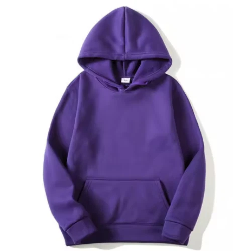 Plain Purple Hoodie 